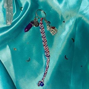 Unique Bag Charm, One-of-a-Kind Sparkling Fairy Charm ✨🫐